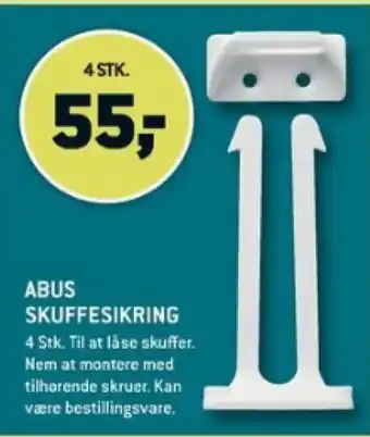 XL-BYG ABUS SKUFFESIKRING tilbud