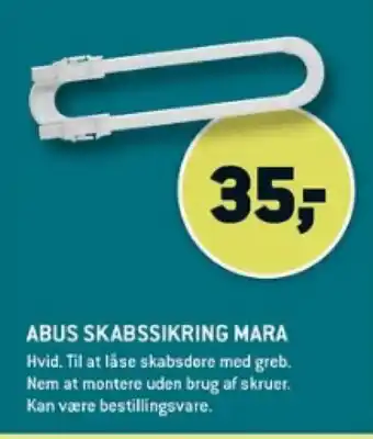 XL-BYG ABUS SKABSSIKRING MARA tilbud