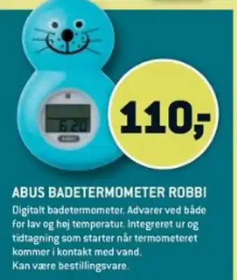 XL-BYG ABUS BADETERMOMETER ROBBI tilbud