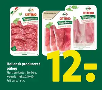 Coop 365 Italiensk produceret pålæg tilbud