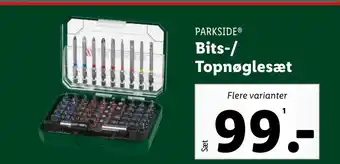 Lidl Bits-/ Topnøglesæt tilbud