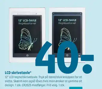 LCD skrivetavle