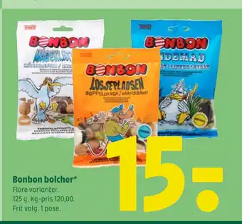 Coop 365 Bonbon bolcher tilbud