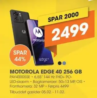 MOTOROLA EDGE 40 256 GB