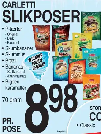 ABC Lavpris CARLETTI SLIKPOSER tilbud