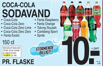 COCA-COLA SODAVAND