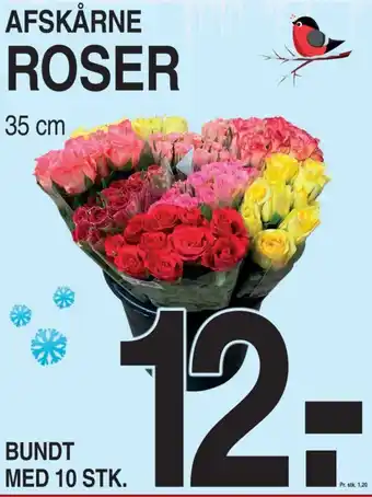ABC Lavpris AFSKÅRNE ROSER tilbud