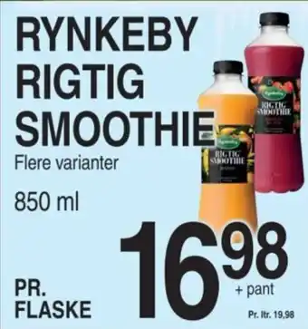 ABC Lavpris RYNKEBY RIGTIG SMOOTHIE tilbud