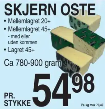 ABC Lavpris SKJERN OSTE tilbud