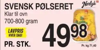 SVENSK PØLSERET