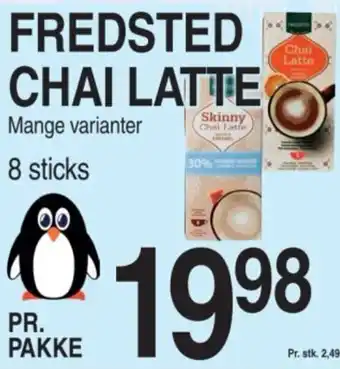 ABC Lavpris FREDSTED CHAI LATTE tilbud
