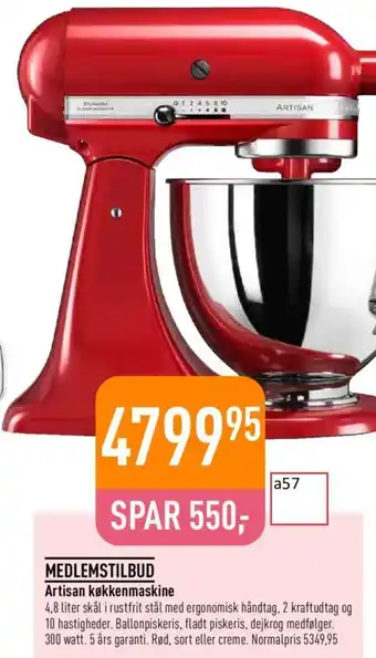 Imerco Artisan køkkenmaskine tilbud