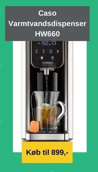Caso Varmtvandsdispenser HW660