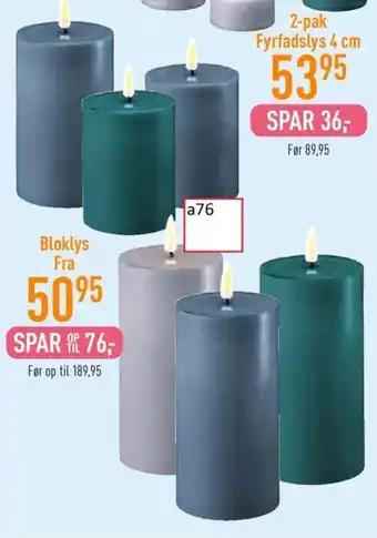 Imerco Bloklys Fra tilbud