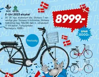 E-Uni 2023 elcykel