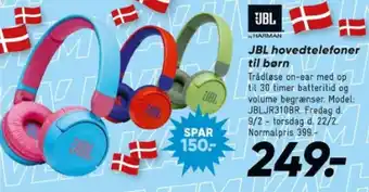 Bilka JBL hovedtelefoner til børn tilbud