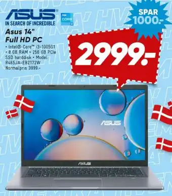 Bilka Asus 14" Full HD PC tilbud