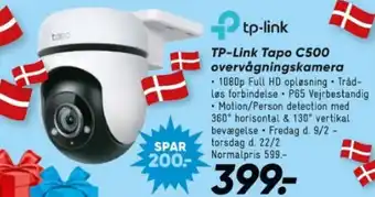 Bilka TP-Link Tapo C500 overvågningskamera tilbud