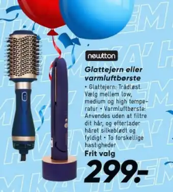 Bilka Glattejern eller varmluftbørste tilbud