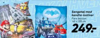 Bilka Sengetøj med kendte motiver tilbud