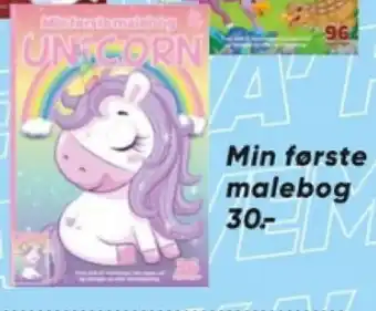 Bilka Min første malebog tilbud