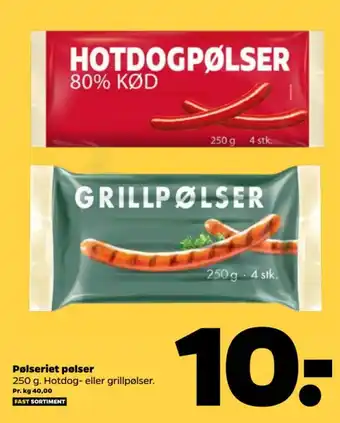 Netto Pølseriet pølser tilbud