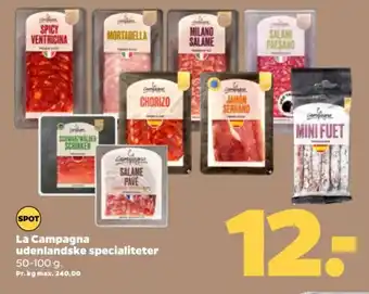 Netto La Campagna udenlandske specialiteter tilbud