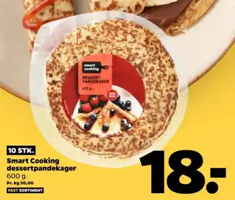 Netto Smart Cooking dessertpandekager tilbud