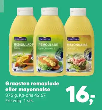 Kvickly Graasten remoulade eller mayonnaise tilbud