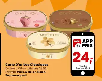 SuperBrugsen Carte D'or Les Classiques tilbud