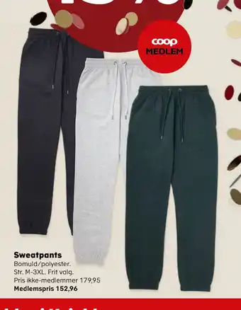 Kvickly Sweatpants tilbud