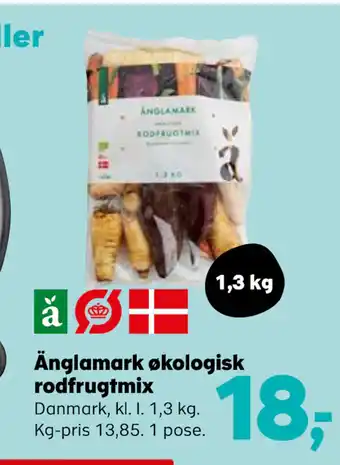 Kvickly Änglamark økologisk rodfrugtmix tilbud