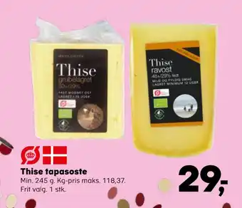 SuperBrugsen Thise tapasoste tilbud