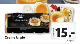 Lidl Creme brulé tilbud