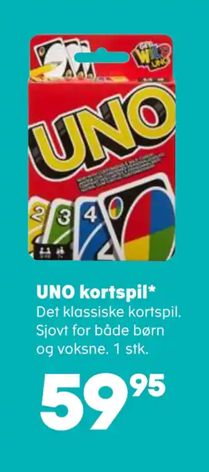 SuperBrugsen UNO kortspil tilbud