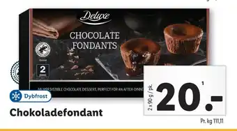 Chokoladefondant
