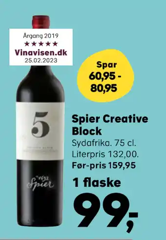 SuperBrugsen Spier Creative Block tilbud