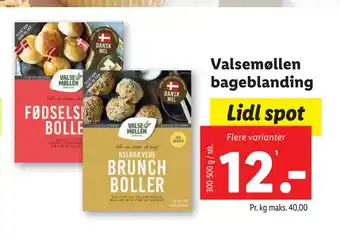 Valsemøllen bageblanding