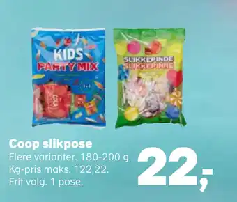 Kvickly Coop slikpose tilbud