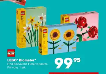 Kvickly LEGO Blomster tilbud