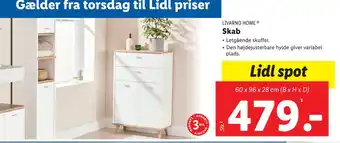 Lidl Skab tilbud