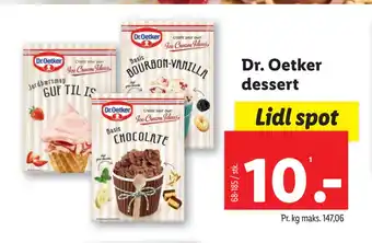Lidl Dr. Oetker dessert tilbud