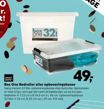 Kvickly Box One Bedroller eller opbevaringskasse tilbud