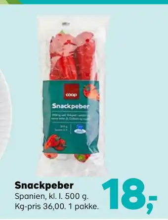 SuperBrugsen Snackpeber tilbud