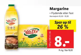 Lidl Margarine tilbud