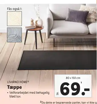 Lidl Tæppe tilbud