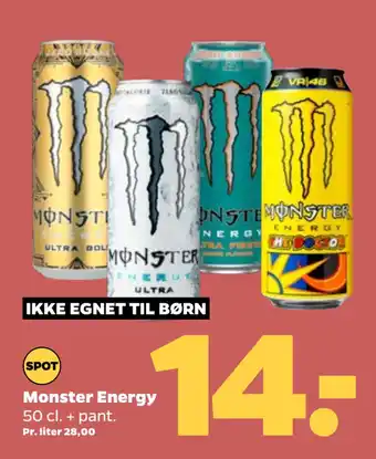 Netto Monster Energy tilbud