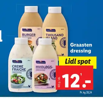 Lidl Graasten dressing tilbud