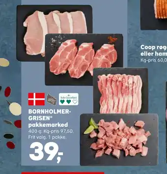 SuperBrugsen BORNHOLMERGRISEN pakkemarked tilbud