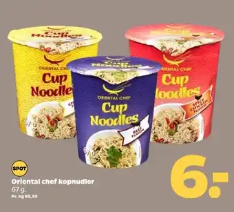 Netto Oriental chef kopnudler tilbud